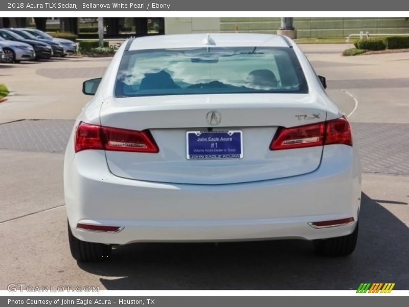 Bellanova White Pearl / Ebony 2018 Acura TLX Sedan