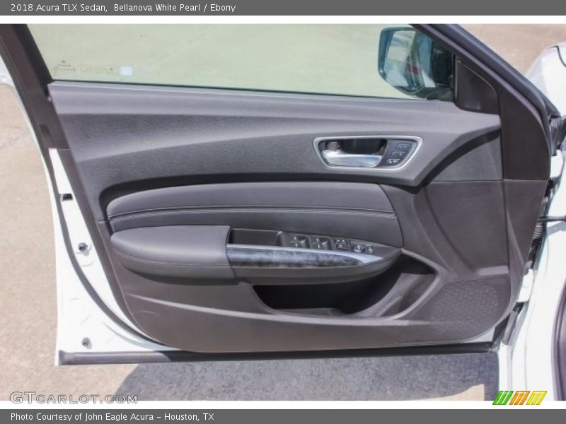 Bellanova White Pearl / Ebony 2018 Acura TLX Sedan