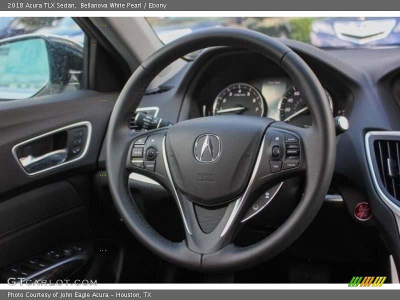 Bellanova White Pearl / Ebony 2018 Acura TLX Sedan