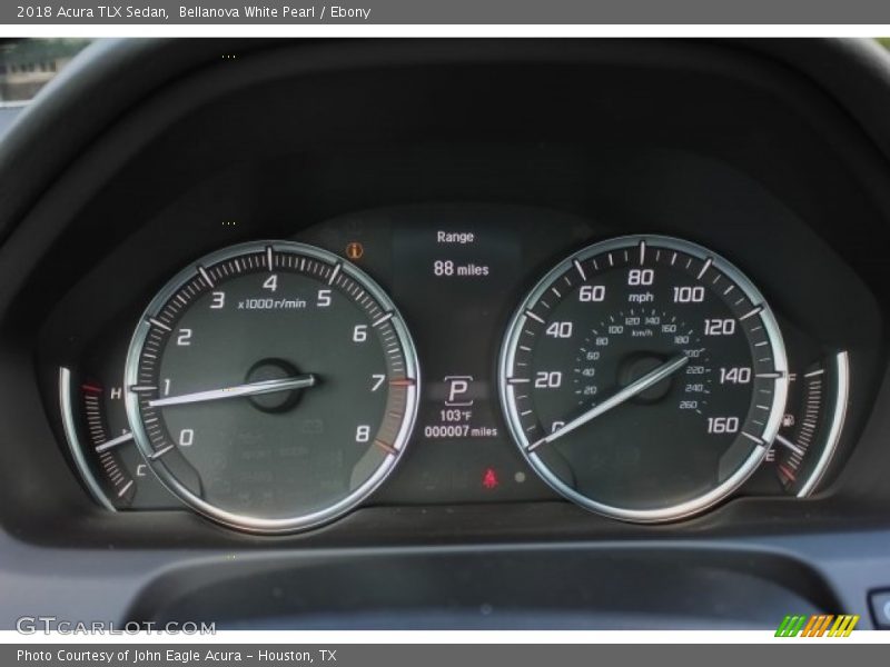 Bellanova White Pearl / Ebony 2018 Acura TLX Sedan
