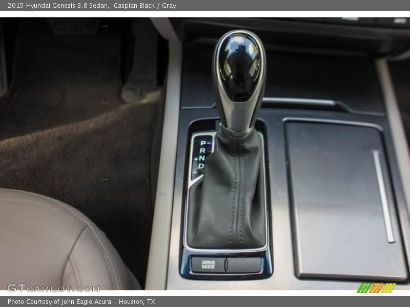 Caspian Black / Gray 2015 Hyundai Genesis 3.8 Sedan