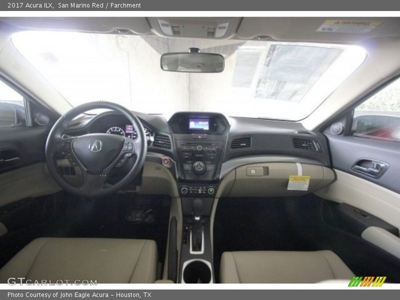 San Marino Red / Parchment 2017 Acura ILX