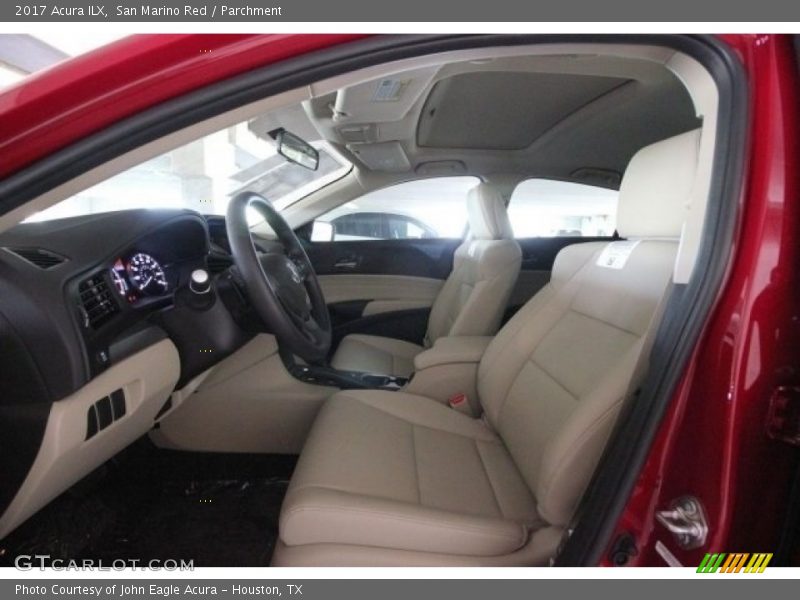 San Marino Red / Parchment 2017 Acura ILX