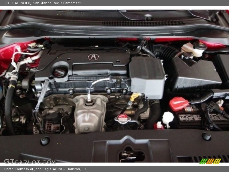 San Marino Red / Parchment 2017 Acura ILX
