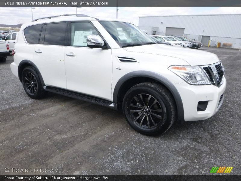 Front 3/4 View of 2018 Armada Platinum 4x4