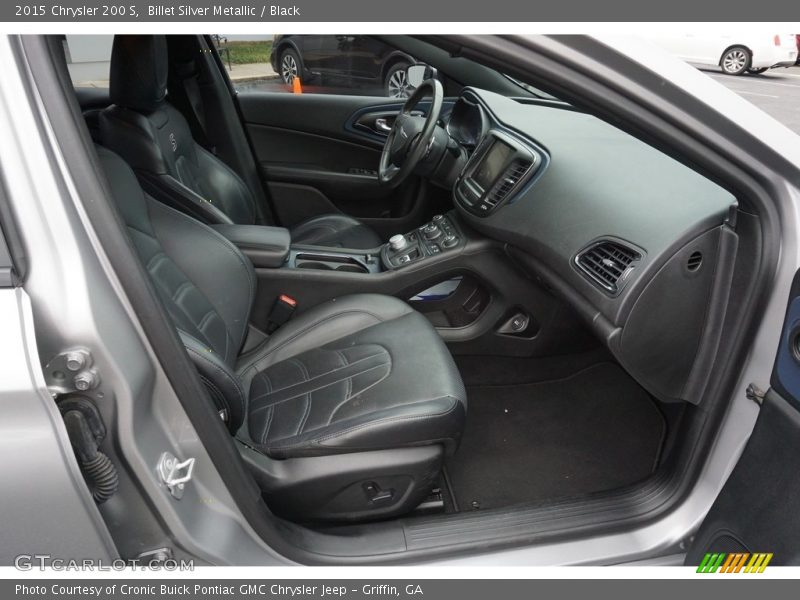 Billet Silver Metallic / Black 2015 Chrysler 200 S