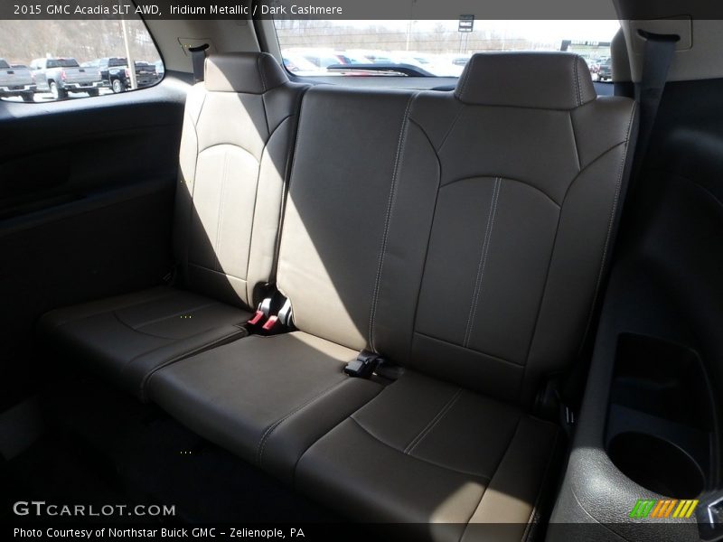 Iridium Metallic / Dark Cashmere 2015 GMC Acadia SLT AWD