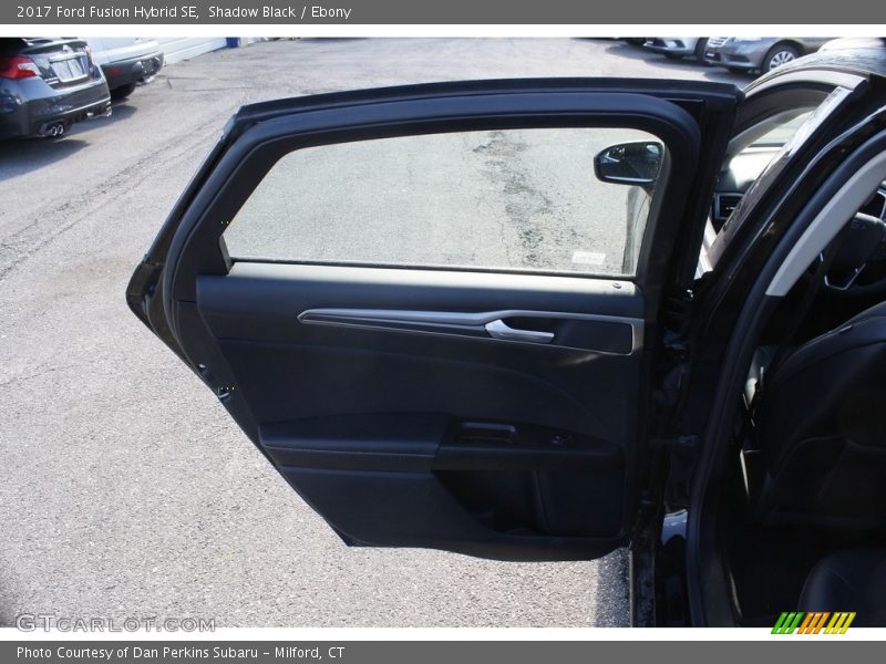 Shadow Black / Ebony 2017 Ford Fusion Hybrid SE