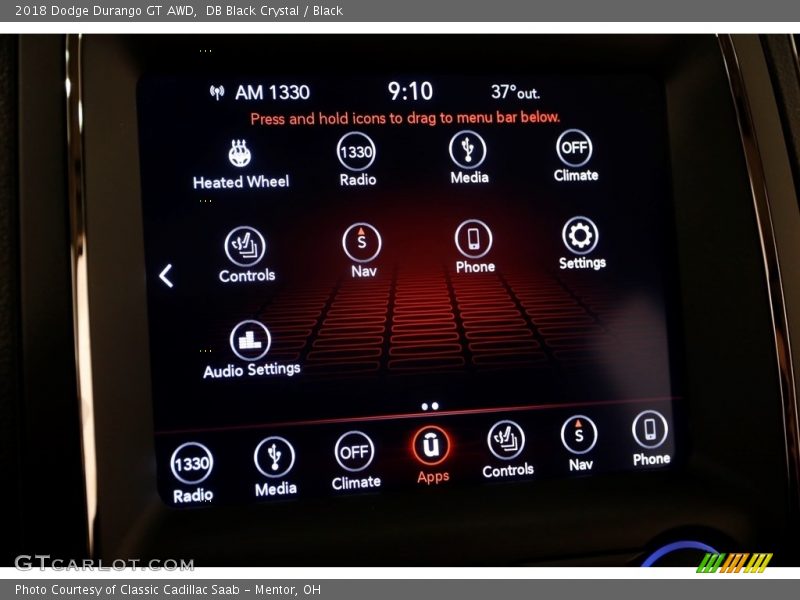 DB Black Crystal / Black 2018 Dodge Durango GT AWD