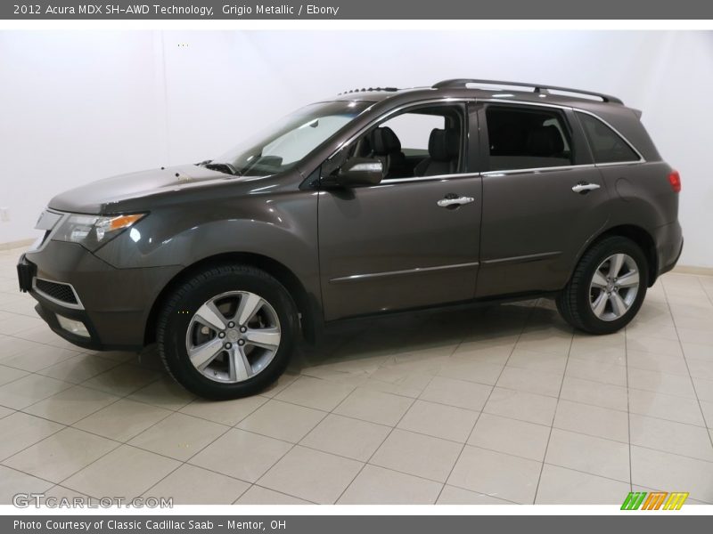 Grigio Metallic / Ebony 2012 Acura MDX SH-AWD Technology