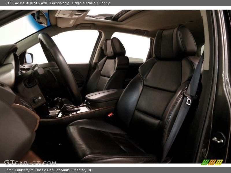 Grigio Metallic / Ebony 2012 Acura MDX SH-AWD Technology