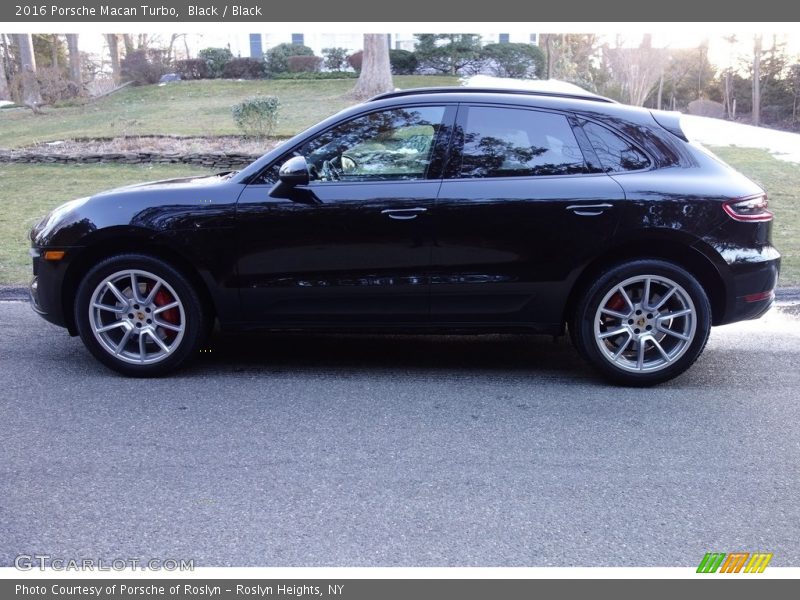 Black / Black 2016 Porsche Macan Turbo