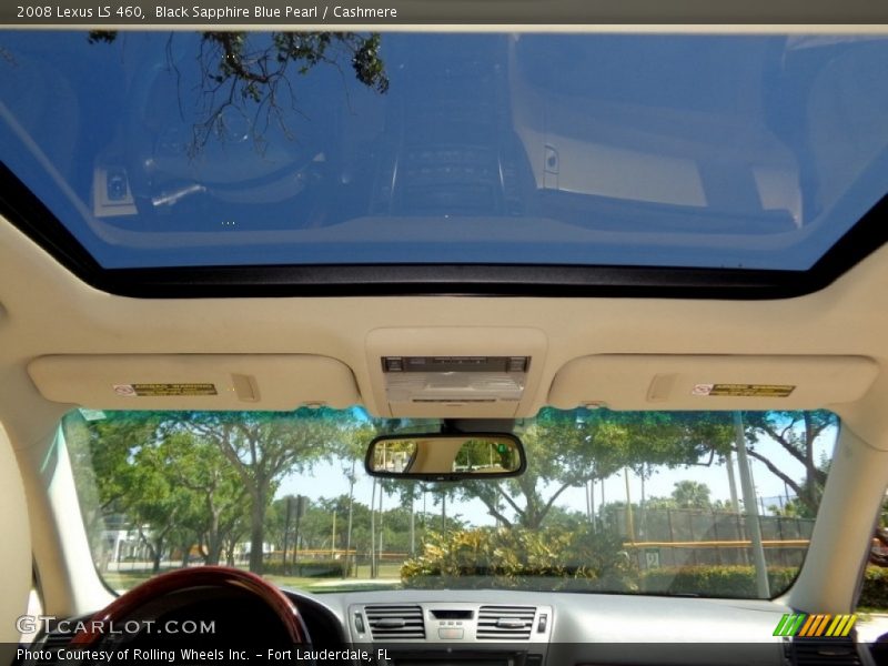 Black Sapphire Blue Pearl / Cashmere 2008 Lexus LS 460