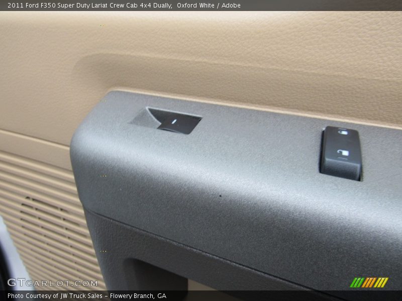 Oxford White / Adobe 2011 Ford F350 Super Duty Lariat Crew Cab 4x4 Dually