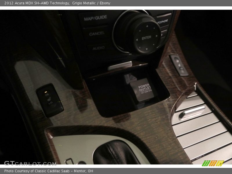 Grigio Metallic / Ebony 2012 Acura MDX SH-AWD Technology