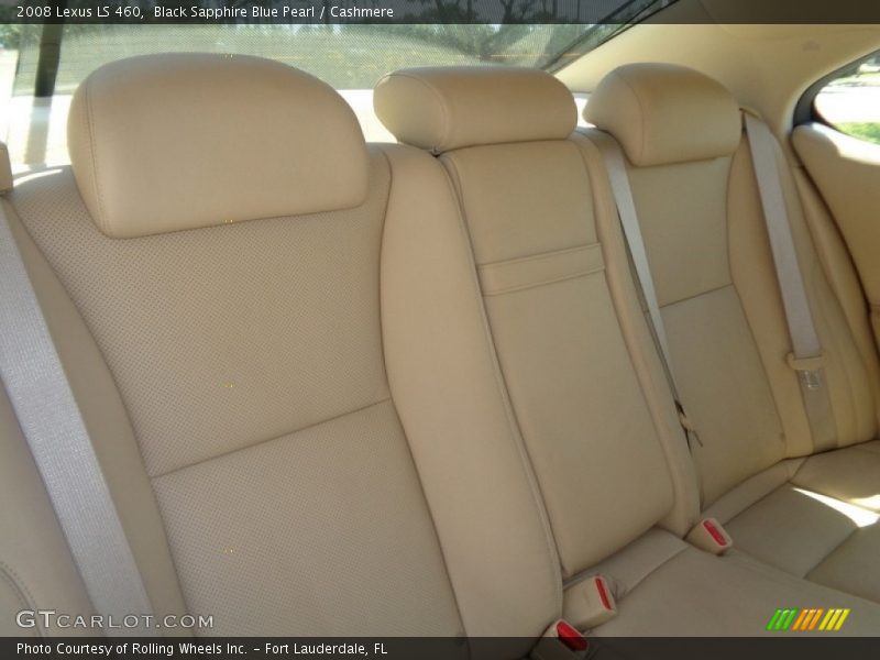 Black Sapphire Blue Pearl / Cashmere 2008 Lexus LS 460