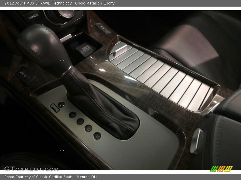 Grigio Metallic / Ebony 2012 Acura MDX SH-AWD Technology