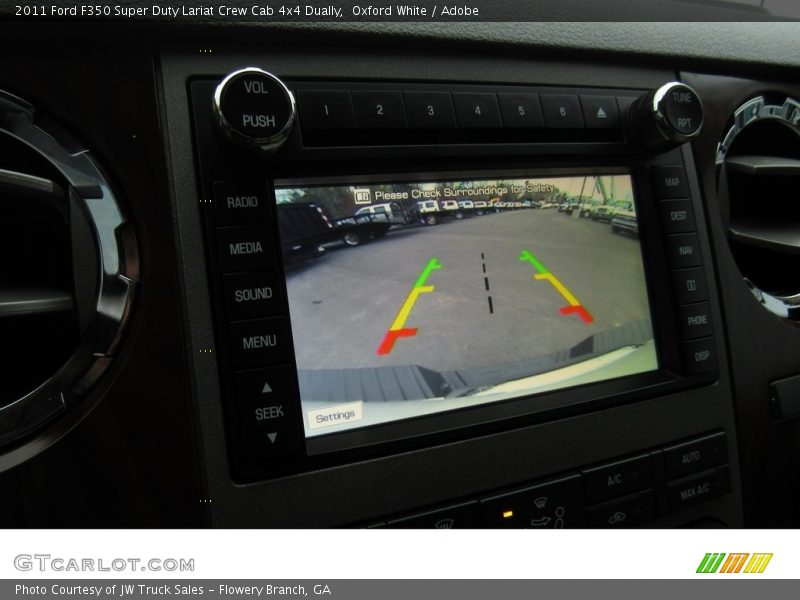 Oxford White / Adobe 2011 Ford F350 Super Duty Lariat Crew Cab 4x4 Dually