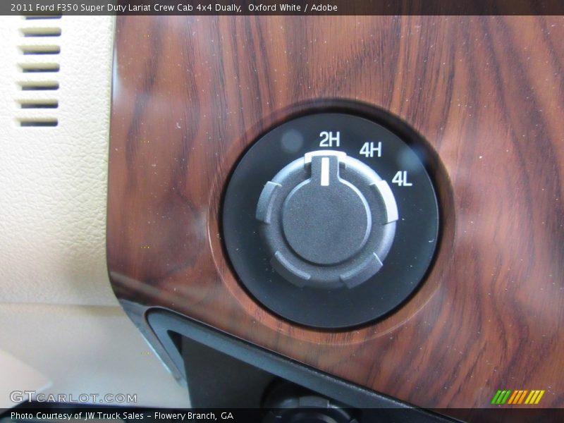Oxford White / Adobe 2011 Ford F350 Super Duty Lariat Crew Cab 4x4 Dually