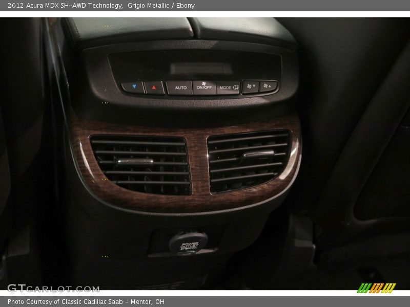 Grigio Metallic / Ebony 2012 Acura MDX SH-AWD Technology