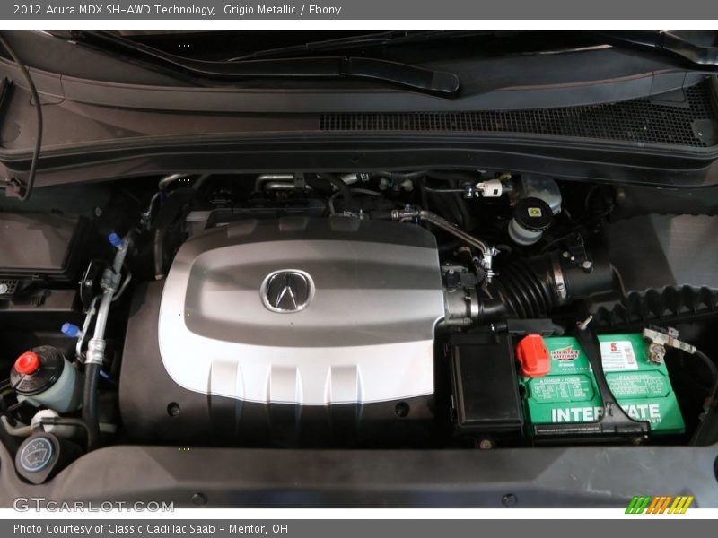 Grigio Metallic / Ebony 2012 Acura MDX SH-AWD Technology