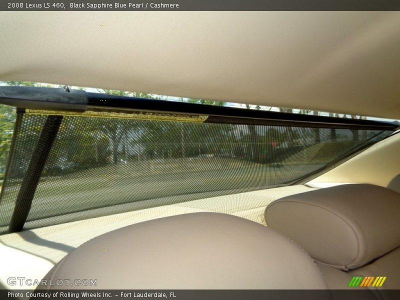 Black Sapphire Blue Pearl / Cashmere 2008 Lexus LS 460