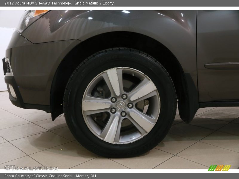 Grigio Metallic / Ebony 2012 Acura MDX SH-AWD Technology
