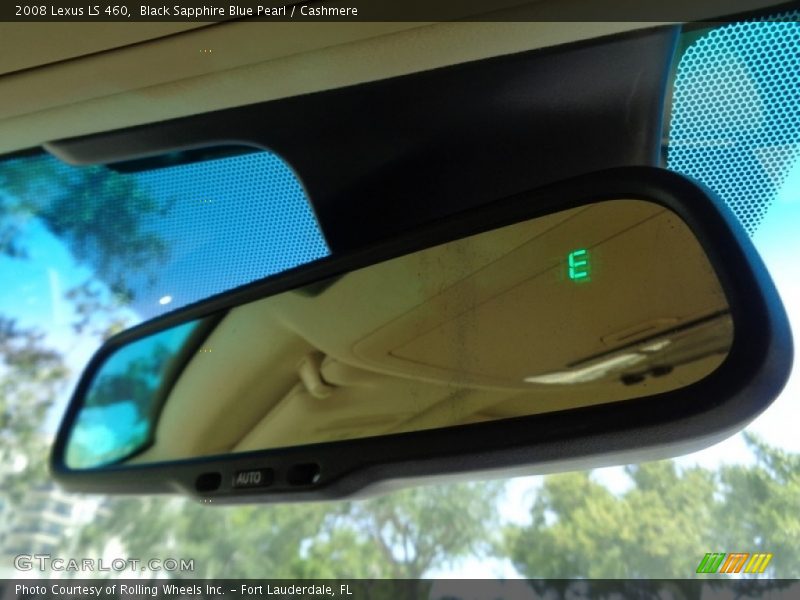Black Sapphire Blue Pearl / Cashmere 2008 Lexus LS 460