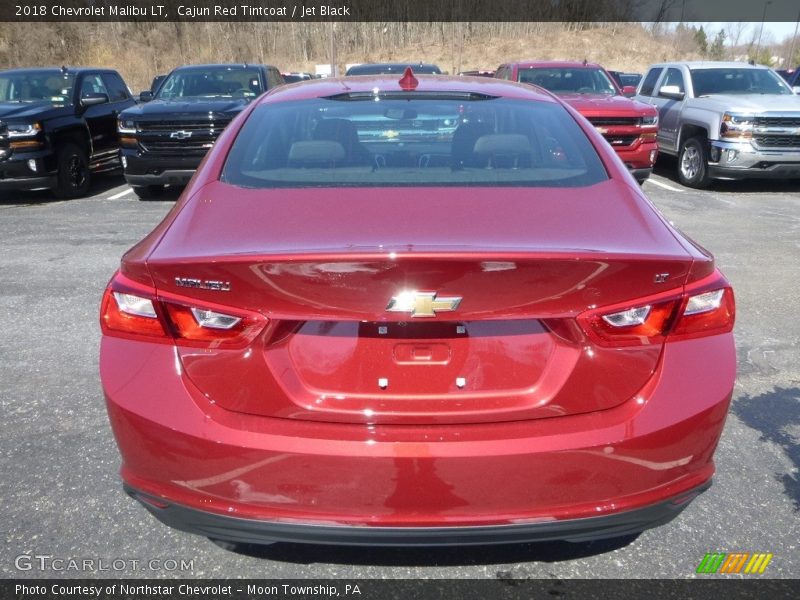 Cajun Red Tintcoat / Jet Black 2018 Chevrolet Malibu LT