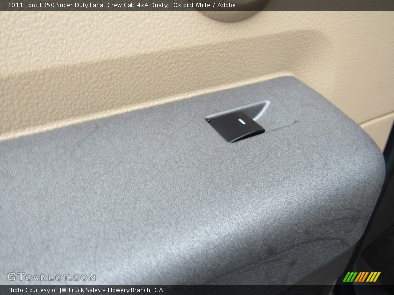 Oxford White / Adobe 2011 Ford F350 Super Duty Lariat Crew Cab 4x4 Dually