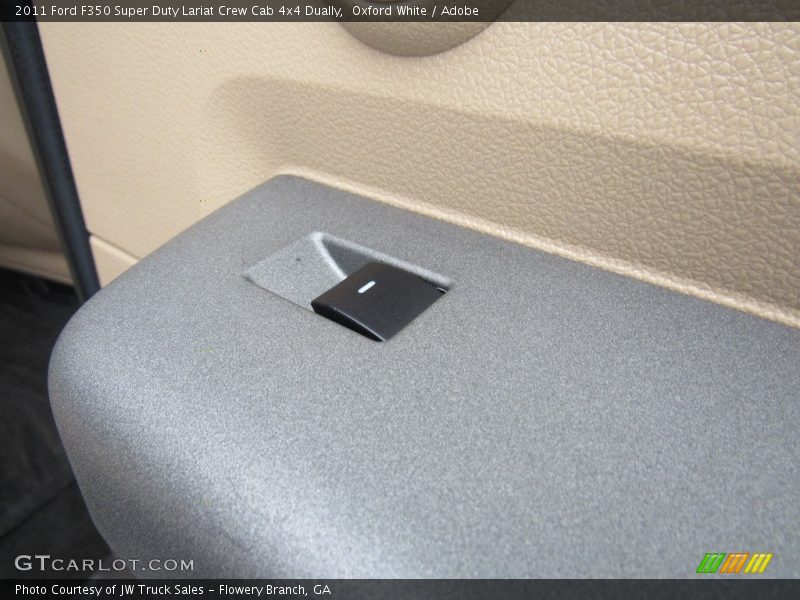 Oxford White / Adobe 2011 Ford F350 Super Duty Lariat Crew Cab 4x4 Dually