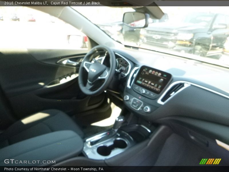 Cajun Red Tintcoat / Jet Black 2018 Chevrolet Malibu LT