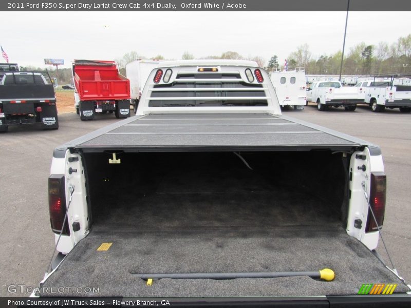 Oxford White / Adobe 2011 Ford F350 Super Duty Lariat Crew Cab 4x4 Dually