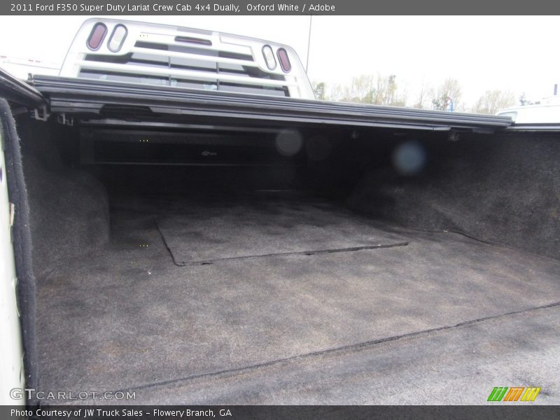 Oxford White / Adobe 2011 Ford F350 Super Duty Lariat Crew Cab 4x4 Dually