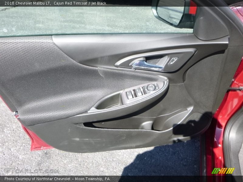 Cajun Red Tintcoat / Jet Black 2018 Chevrolet Malibu LT