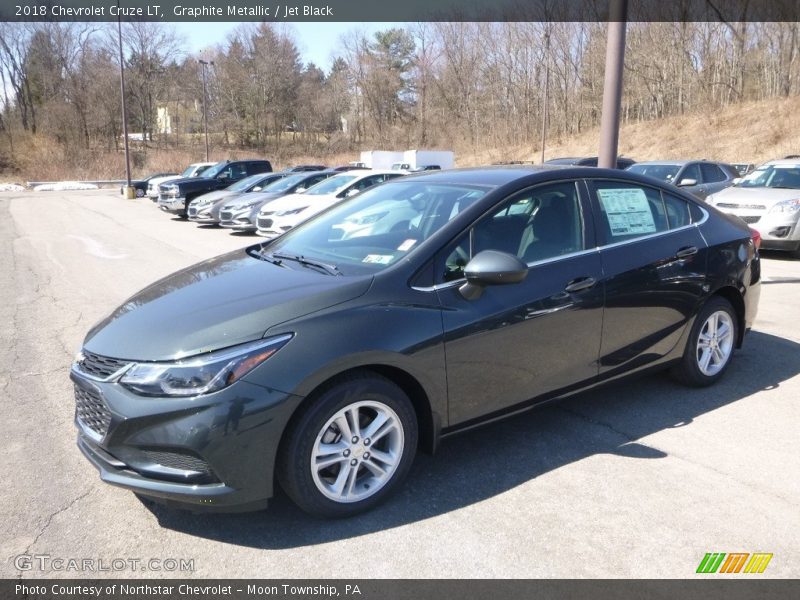 Graphite Metallic / Jet Black 2018 Chevrolet Cruze LT