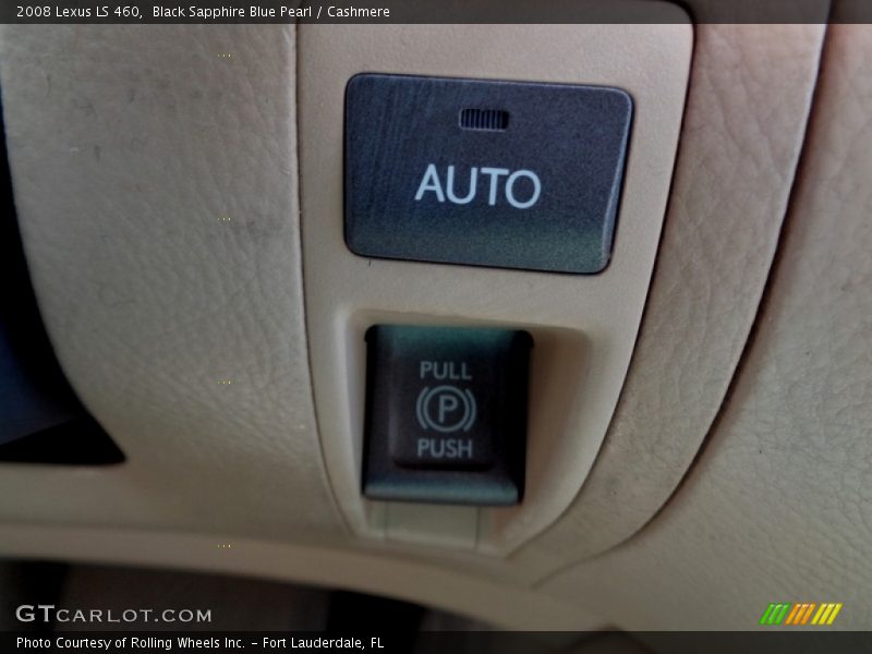 Black Sapphire Blue Pearl / Cashmere 2008 Lexus LS 460