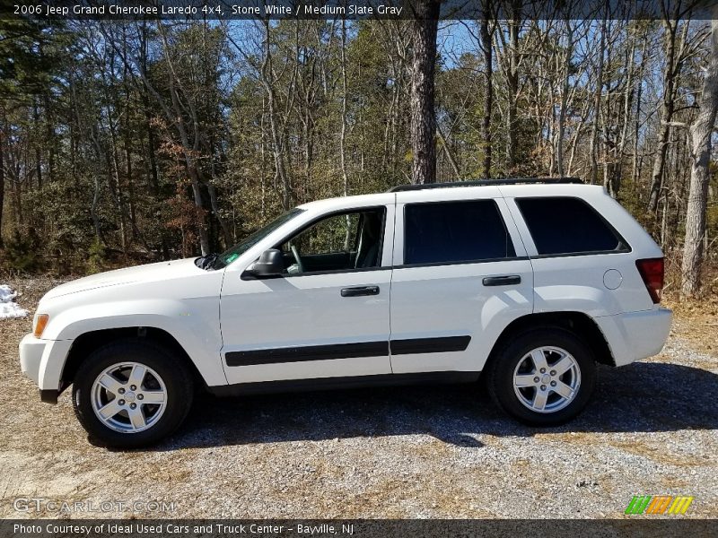 Stone White / Medium Slate Gray 2006 Jeep Grand Cherokee Laredo 4x4
