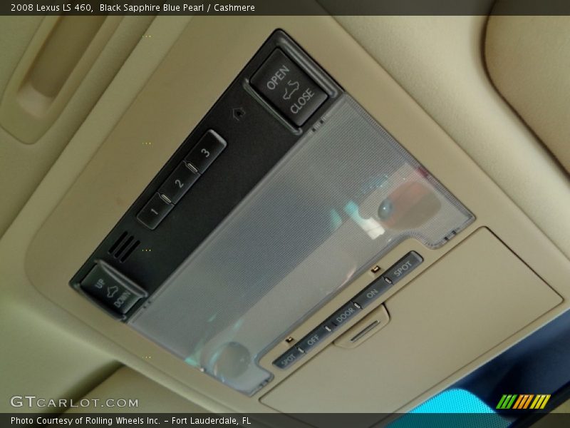 Black Sapphire Blue Pearl / Cashmere 2008 Lexus LS 460