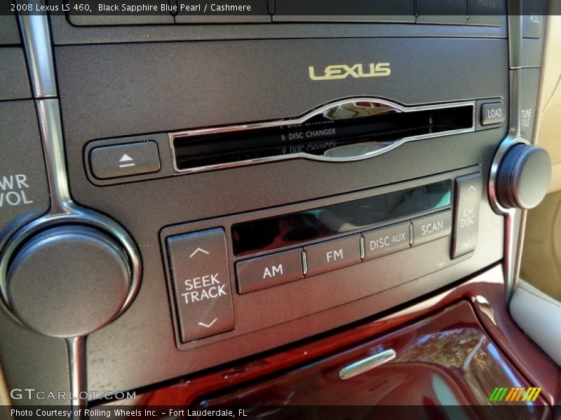 Black Sapphire Blue Pearl / Cashmere 2008 Lexus LS 460