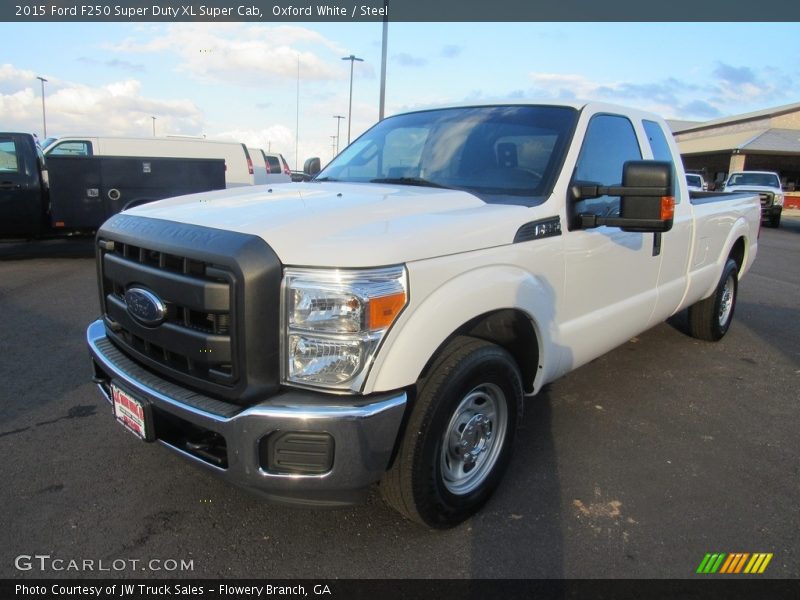 Oxford White / Steel 2015 Ford F250 Super Duty XL Super Cab