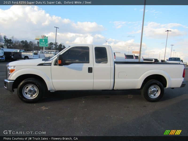 Oxford White / Steel 2015 Ford F250 Super Duty XL Super Cab