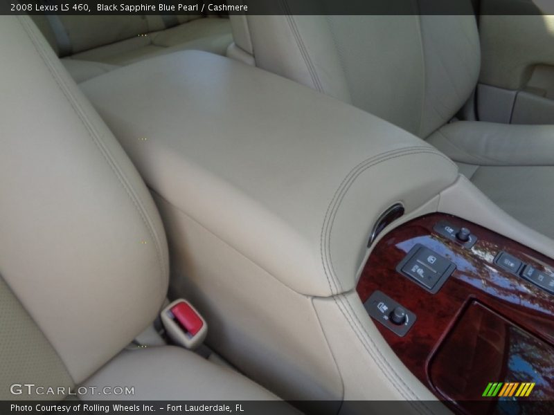 Black Sapphire Blue Pearl / Cashmere 2008 Lexus LS 460