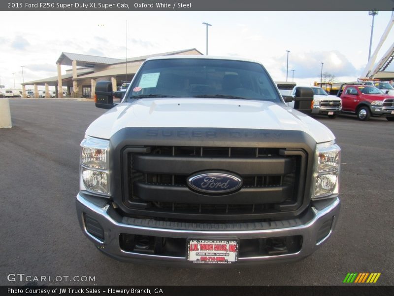 Oxford White / Steel 2015 Ford F250 Super Duty XL Super Cab