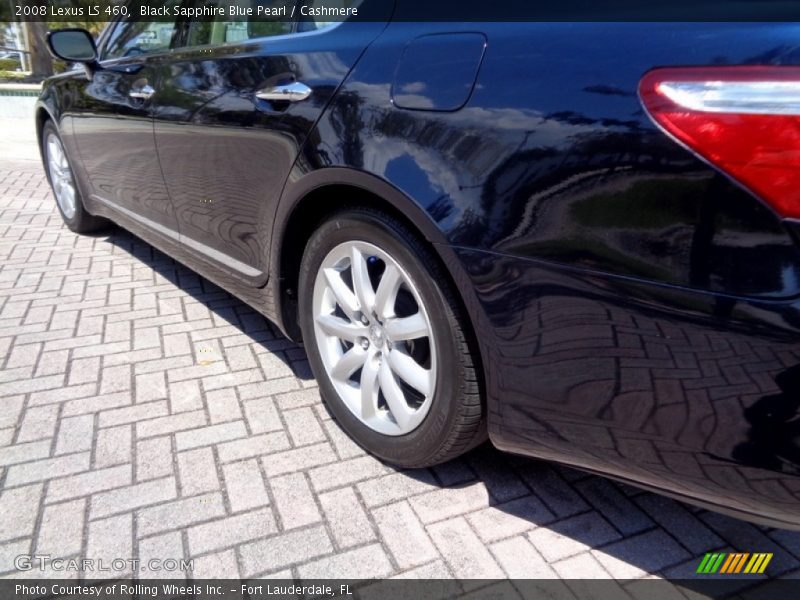 Black Sapphire Blue Pearl / Cashmere 2008 Lexus LS 460