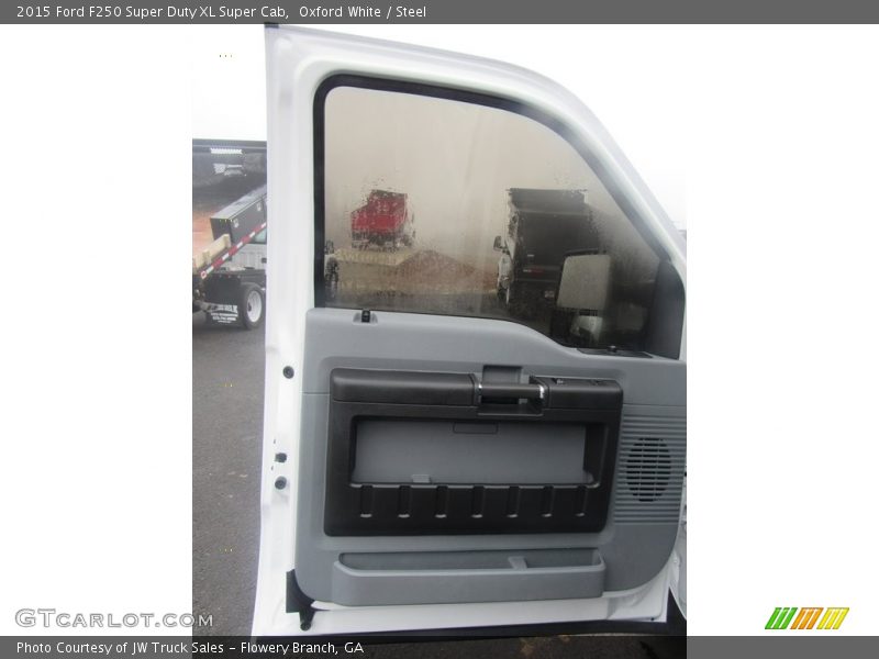 Oxford White / Steel 2015 Ford F250 Super Duty XL Super Cab