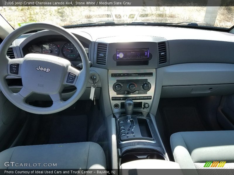 Stone White / Medium Slate Gray 2006 Jeep Grand Cherokee Laredo 4x4