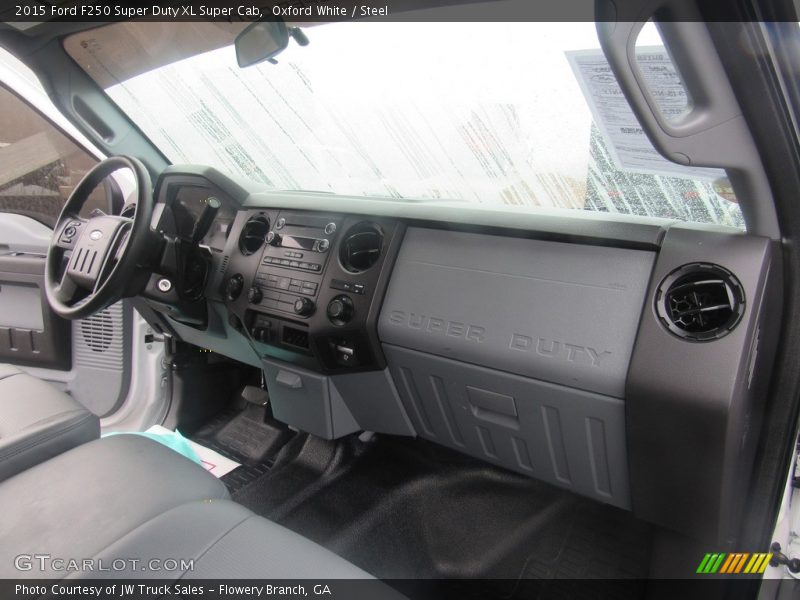 Oxford White / Steel 2015 Ford F250 Super Duty XL Super Cab
