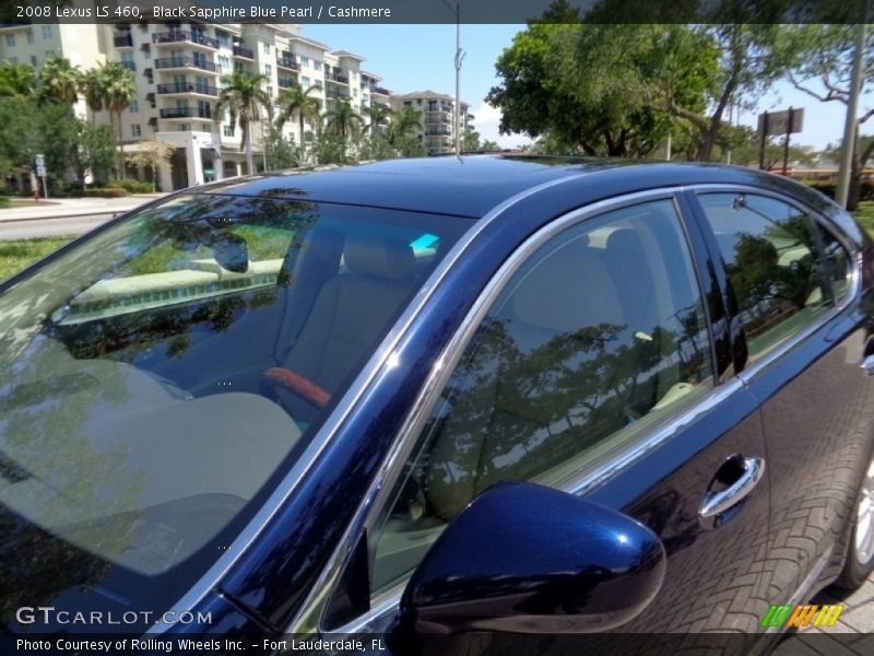 Black Sapphire Blue Pearl / Cashmere 2008 Lexus LS 460