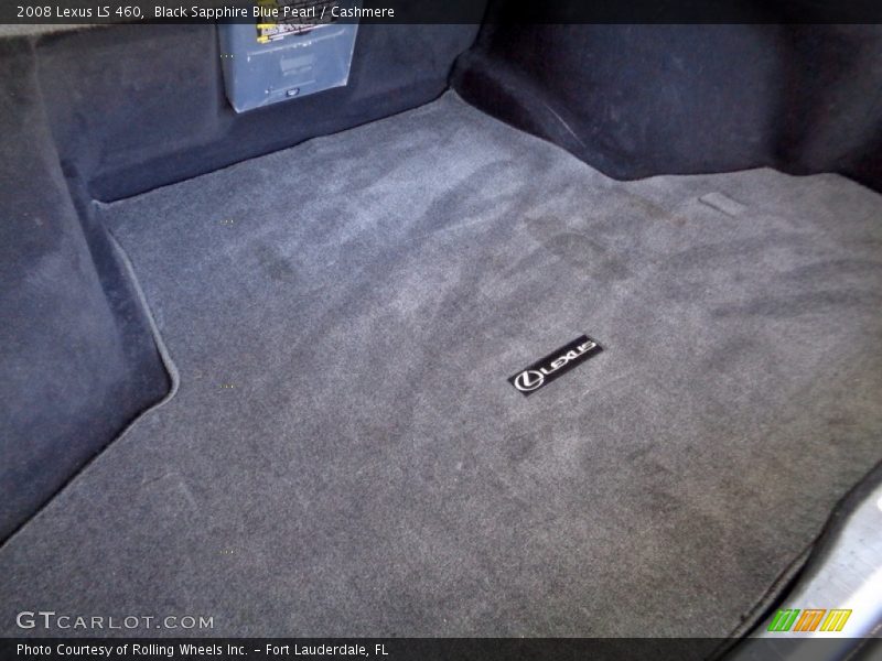 Black Sapphire Blue Pearl / Cashmere 2008 Lexus LS 460